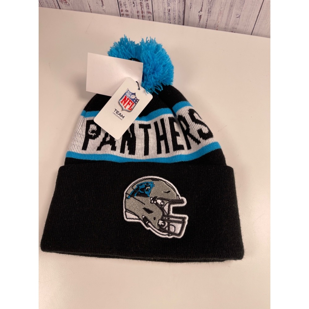 NFL Carolina Panthers Margin Knit Beanie Hat